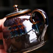Golden   Peacock   Teapot - Image 3